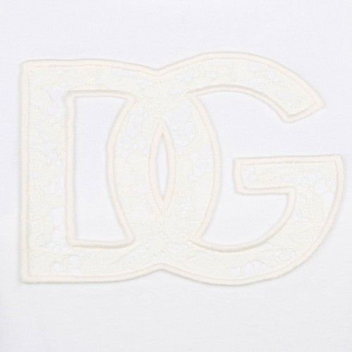 White Logo Patch T-Shirt