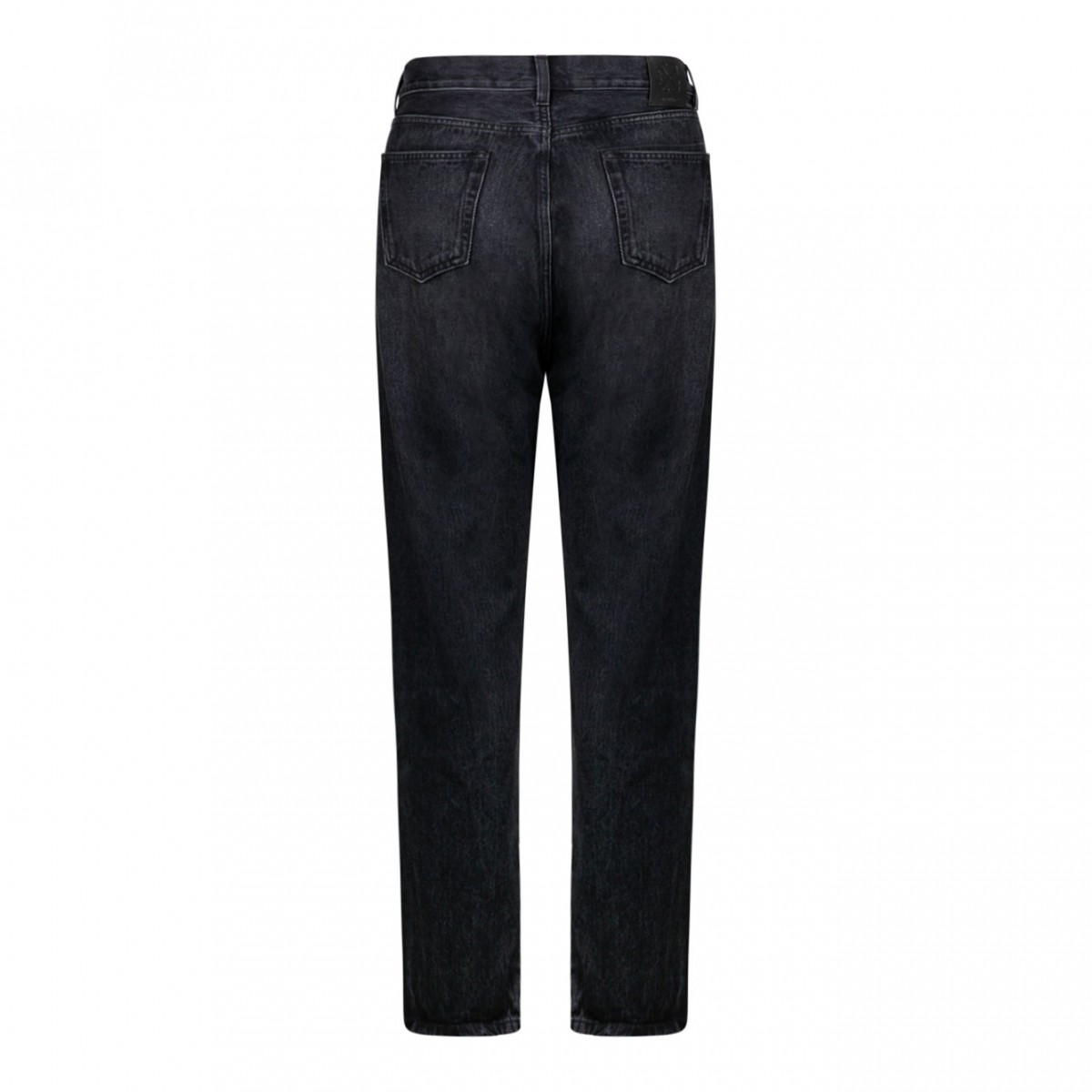 Off White Black Straight Jeans