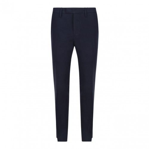 Navy Blue Single Breasted Suit