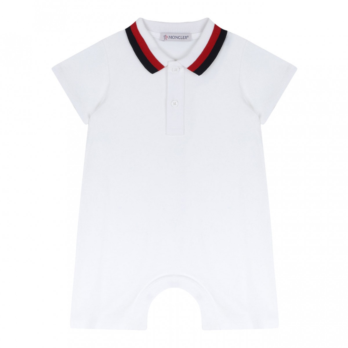 White Logo Patch Body Suit