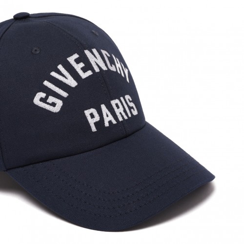 Navy Blue Embroidered Cap 2