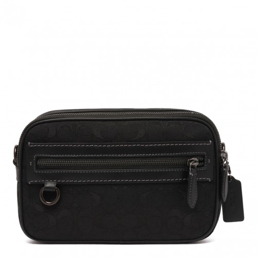 Black Theo Jacquard Signature Camera Bag
