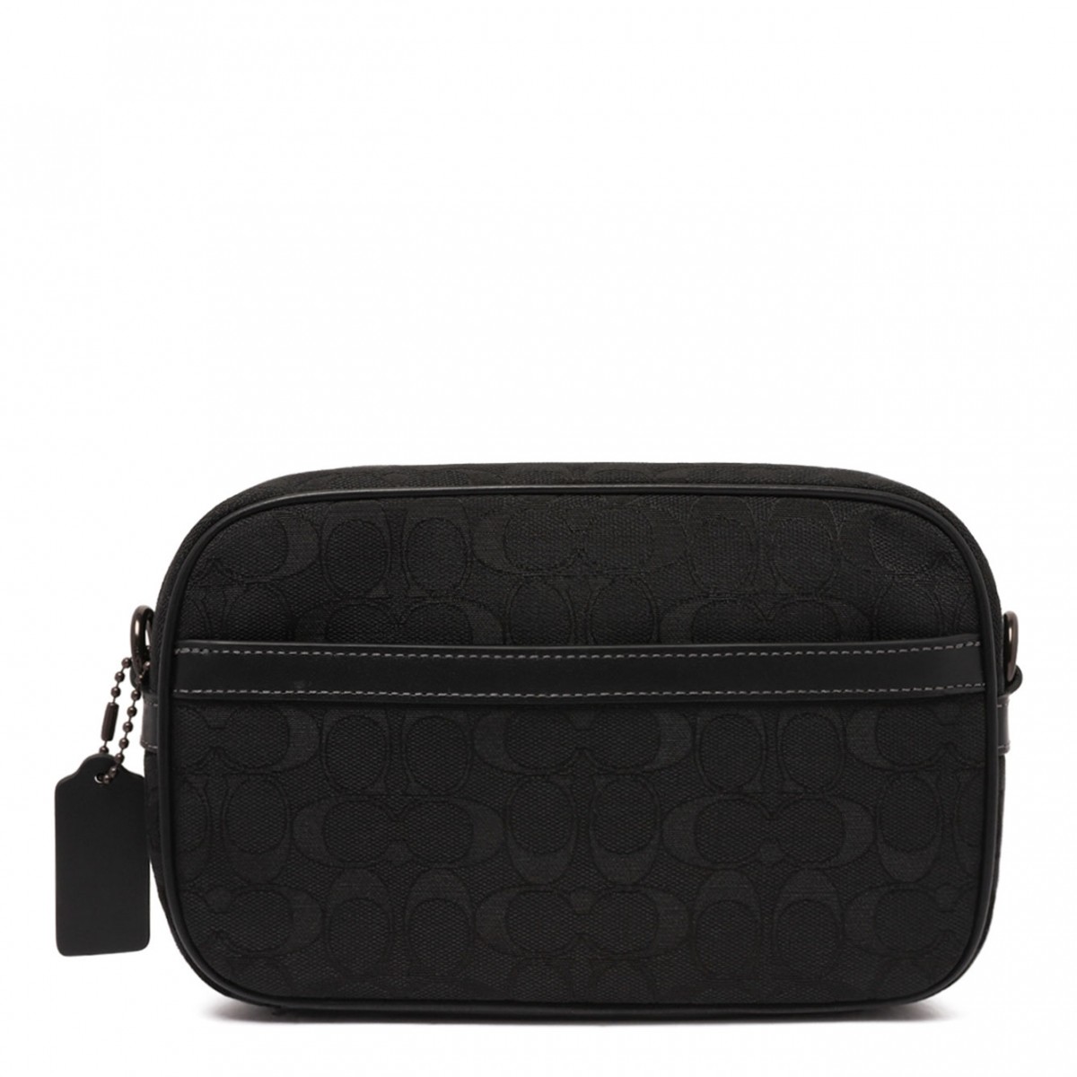Black Theo Jacquard Signature Camera Bag