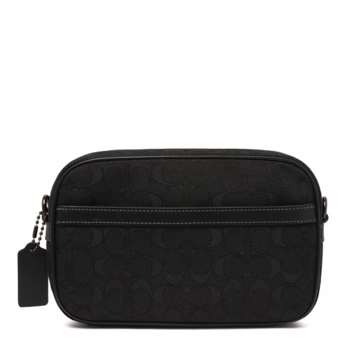 Black Theo Jacquard Signature Camera Bag
