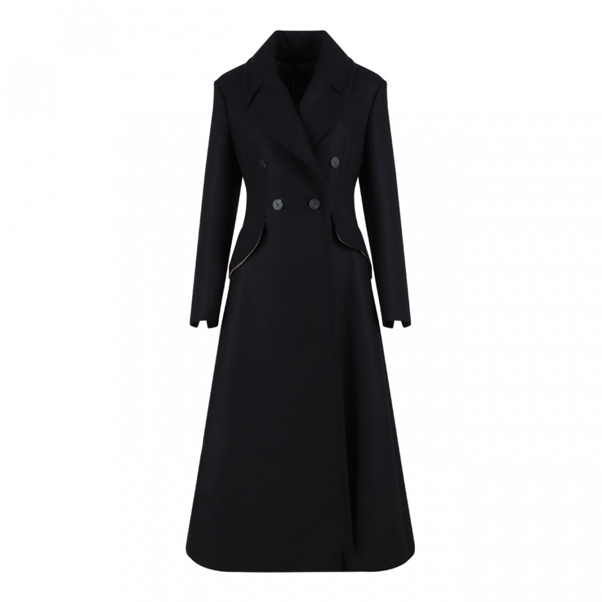 Black Redingote Coat