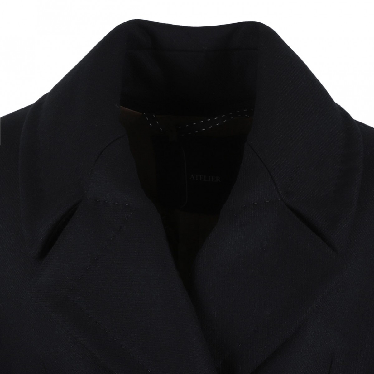 Black Redingote Coat