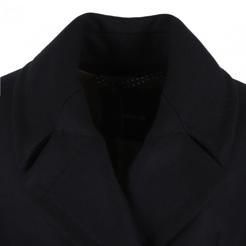 Black Redingote Coat