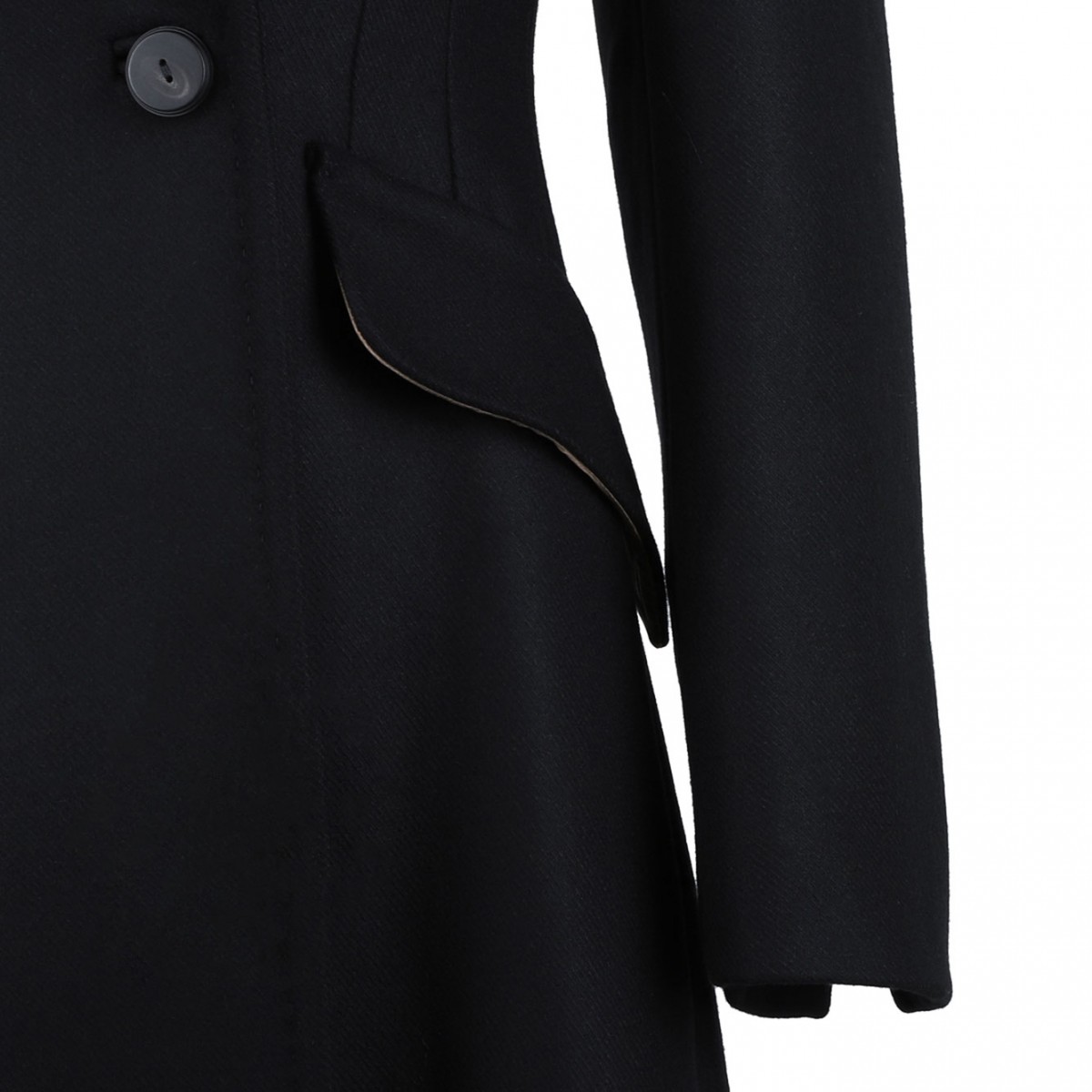 Black Redingote Coat