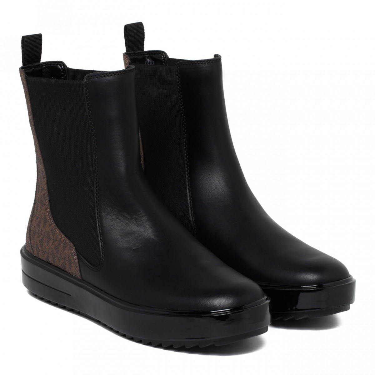 Brown and Black Chelsea Emmet Bootie