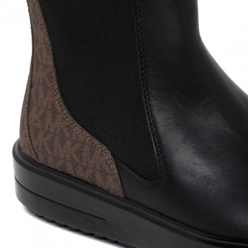 Brown and Black Chelsea Emmet Bootie