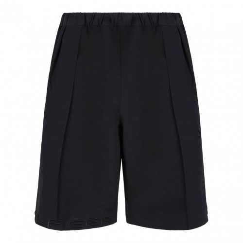 Black Tailored Shorts