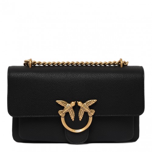 Black Love One Shoulder Bag