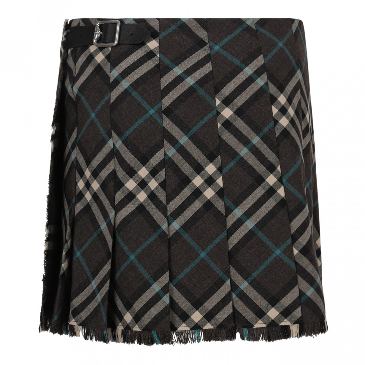 Check Pattern Mini Skirt