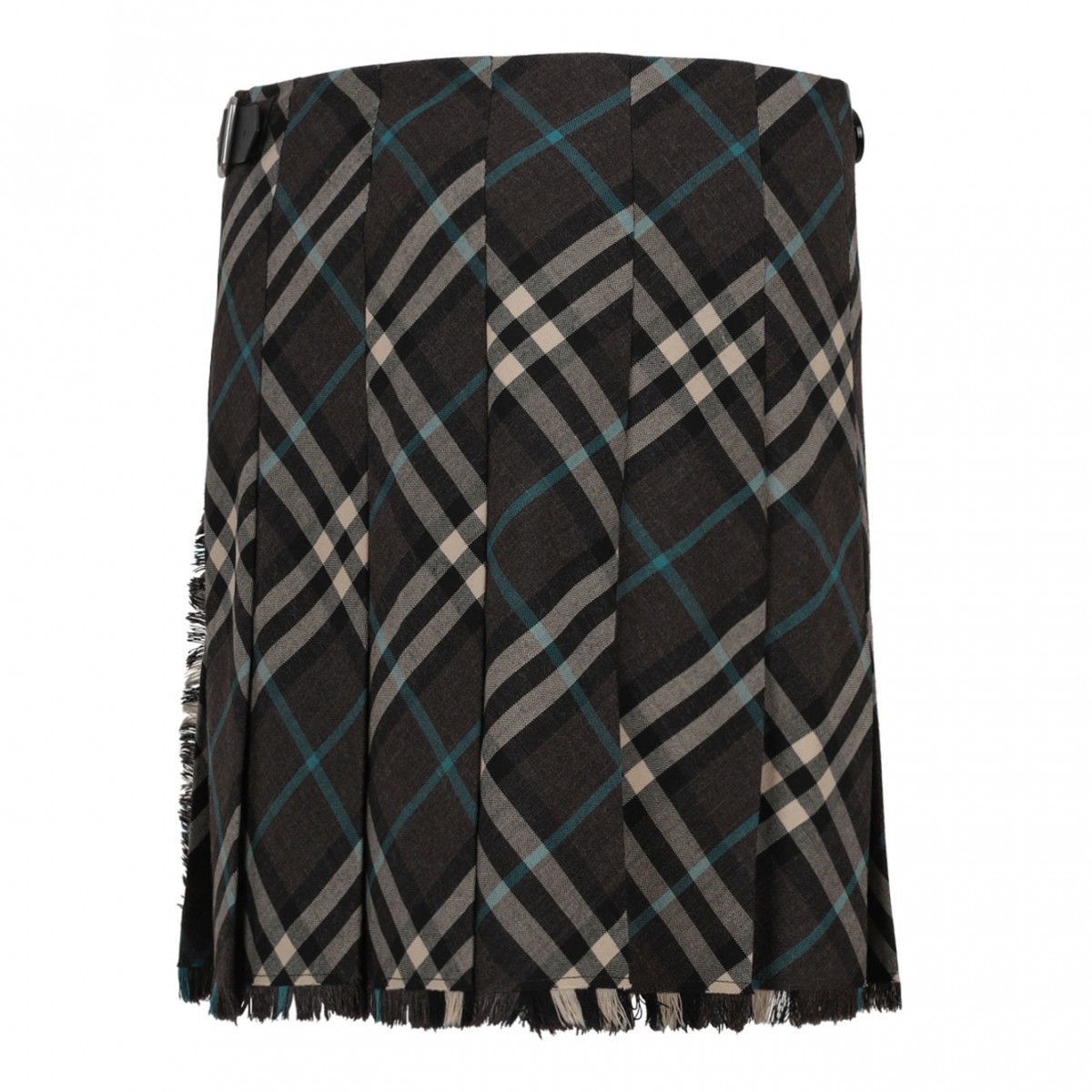 Check Pattern Mini Skirt