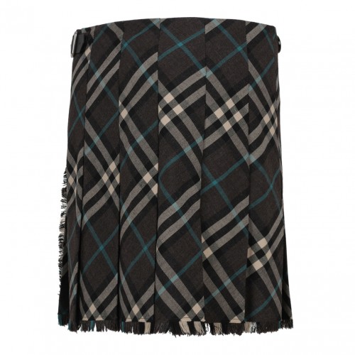 Check Pattern Mini Skirt