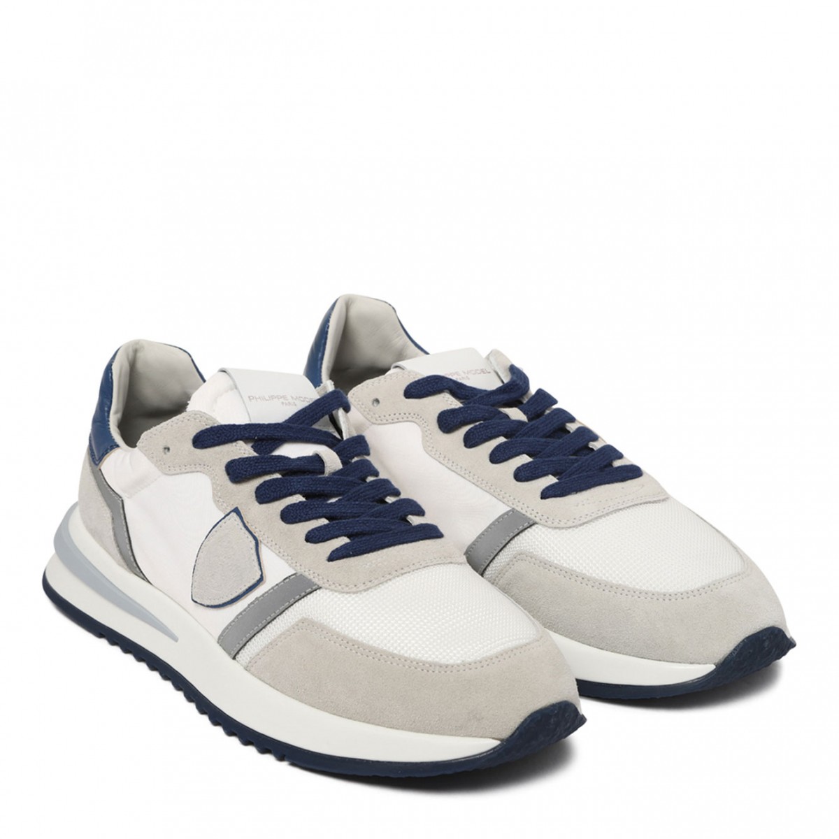 Grey and Blue Tropez 2.1 Sneakers