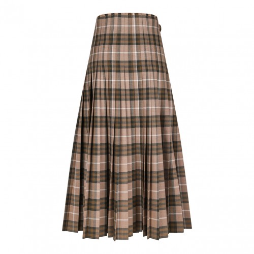 Checked Maxi Skirt 2