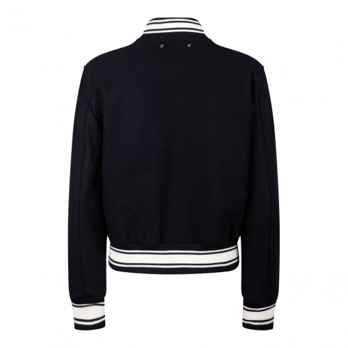 Dark Blue Bomber Jacket 2