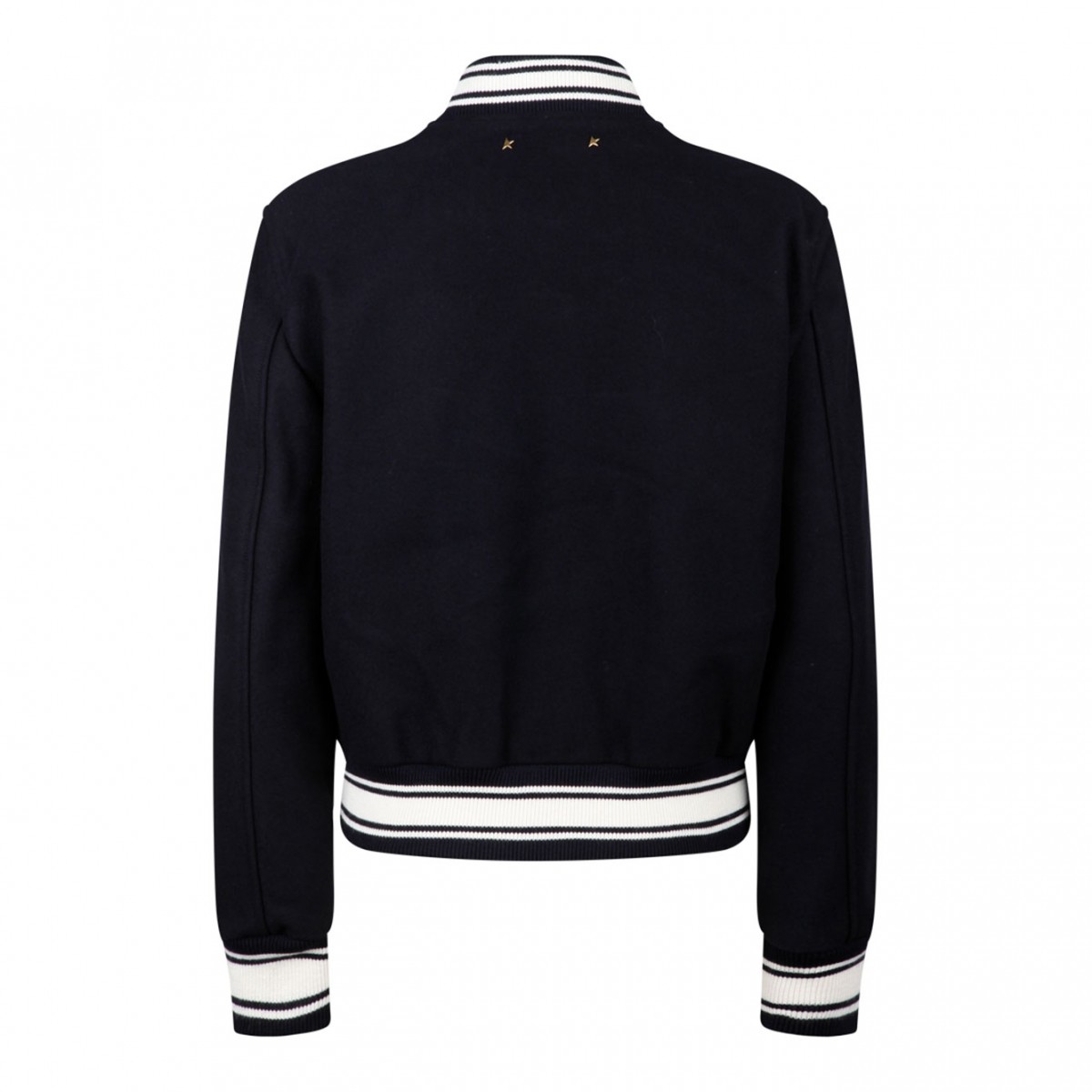 Dark Blue Bomber Jacket