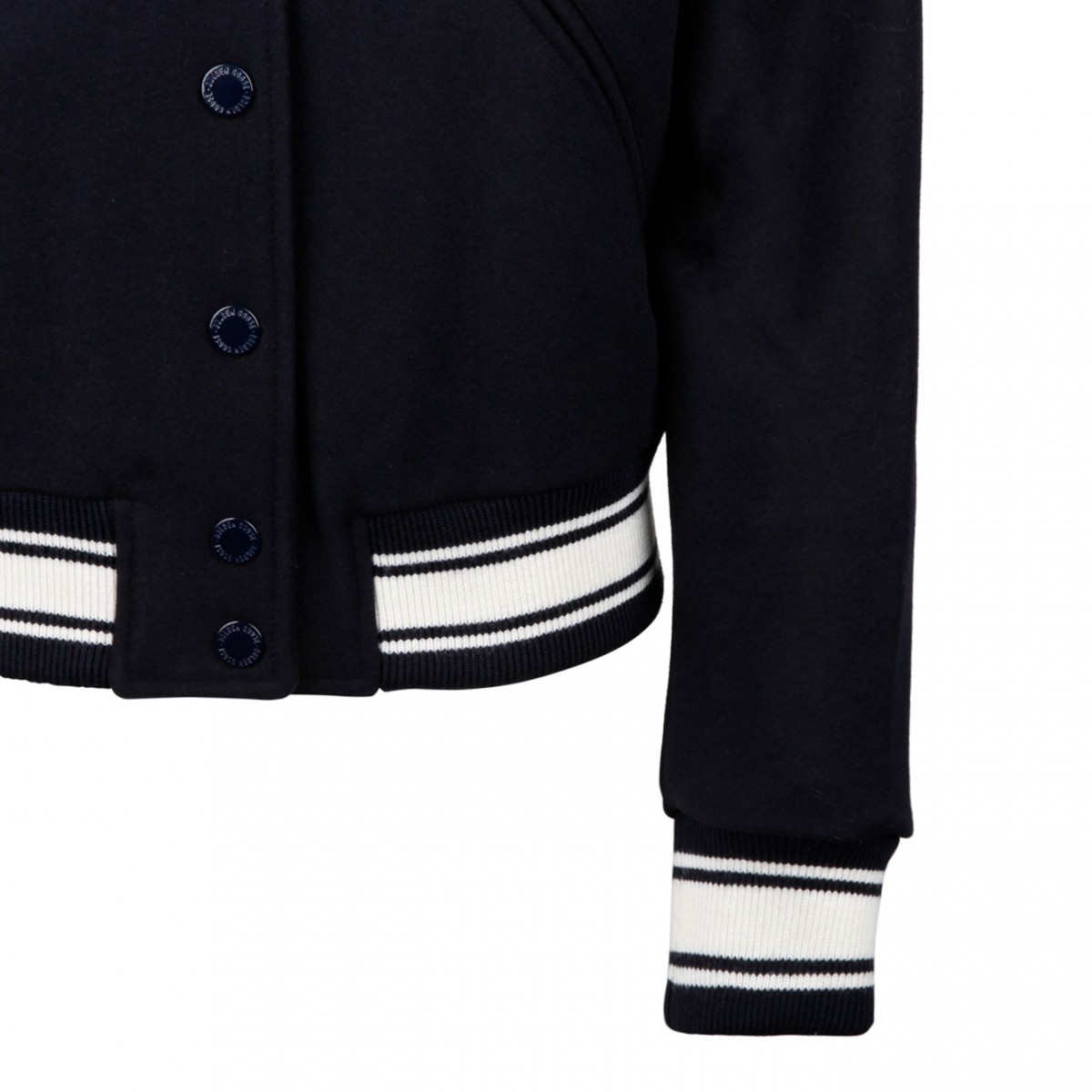 Dark Blue Bomber Jacket