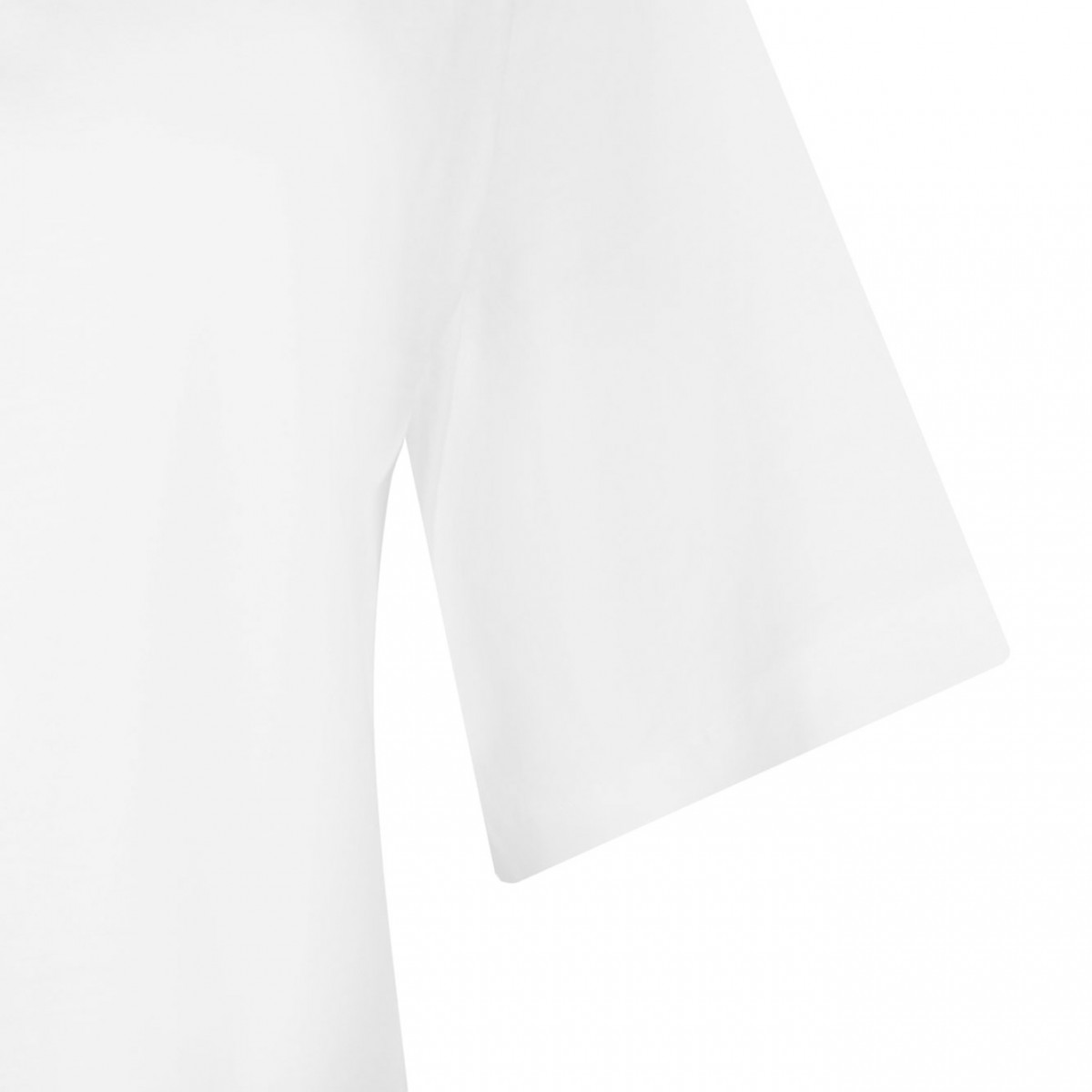 White Embroidered Logo T-Shirt