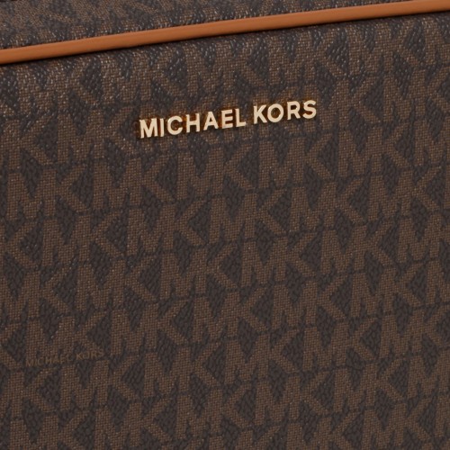 Brown Jet Set Shoulder Bag