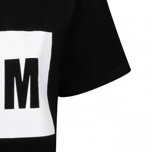 Black Logo Print T-Shirt