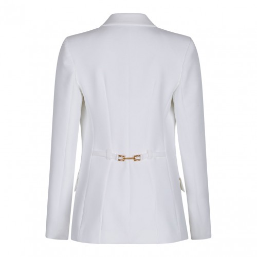 White Single Breasted Blazer 2