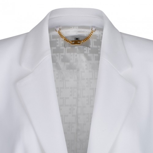 White Single Breasted Blazer