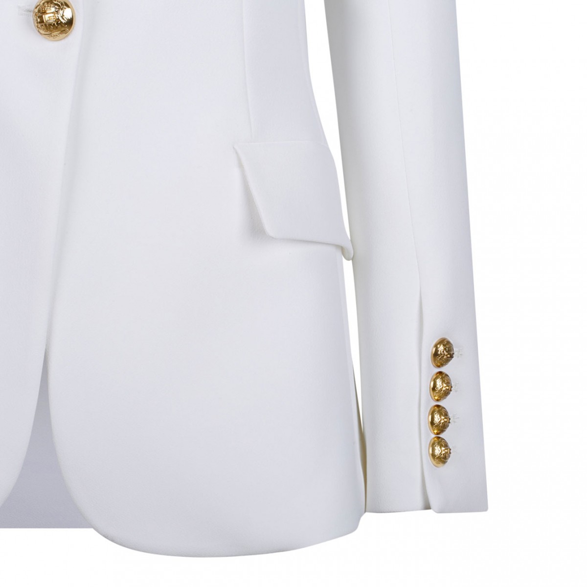 White Single Breasted Blazer