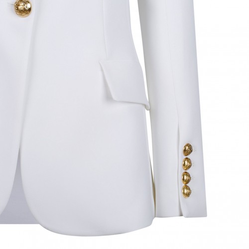 White Single Breasted Blazer