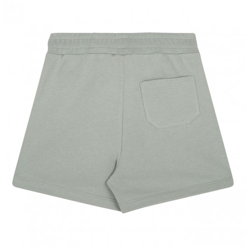 White and Seagrass Star Print Shorts 2