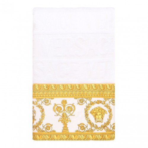 White Bath Towel I Heart Baroque