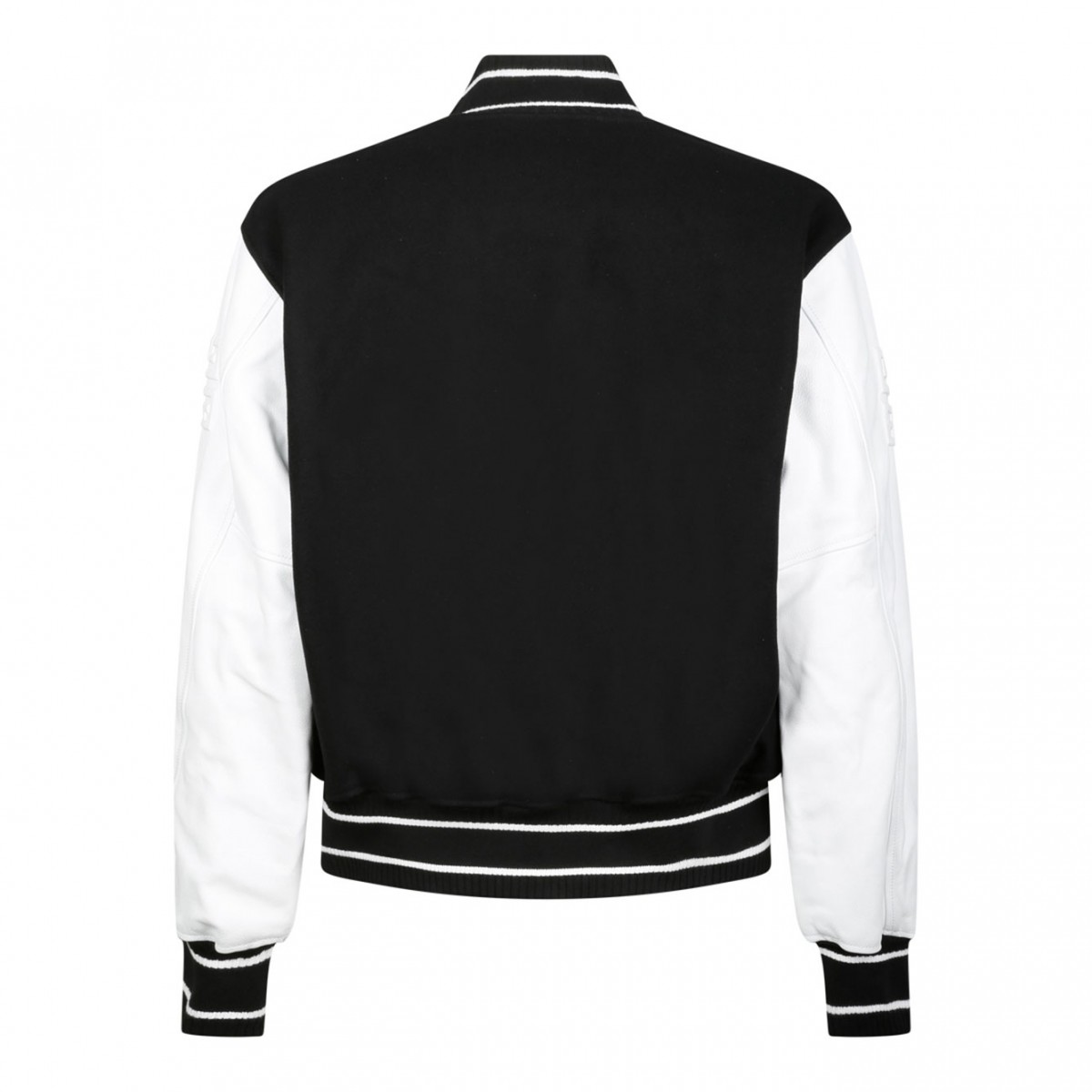 Black and White Bomber Jacket