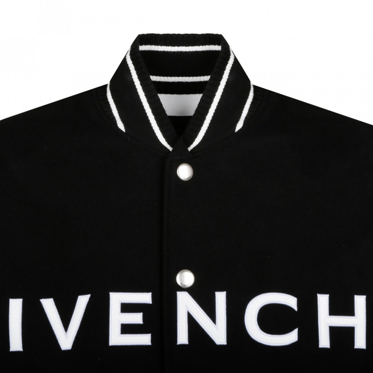 Black and White Bomber Jacket