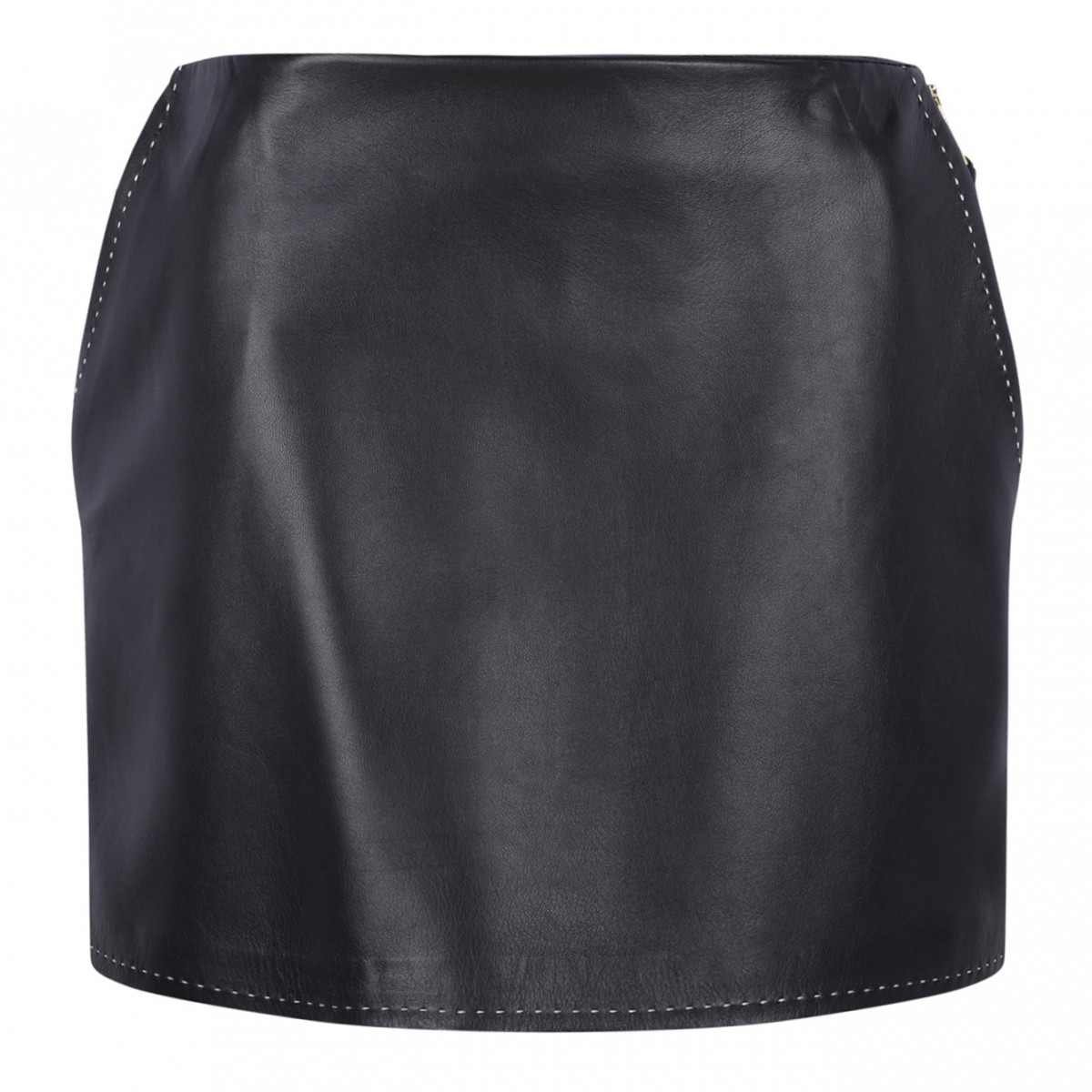 Black Leather Skirt