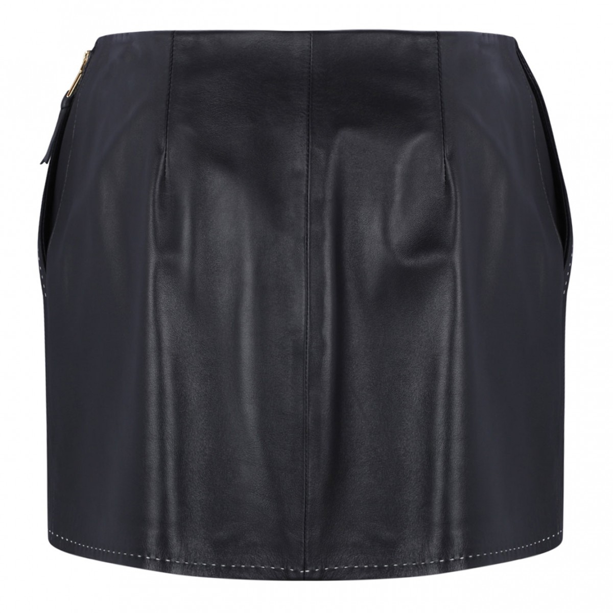 Black Leather Skirt