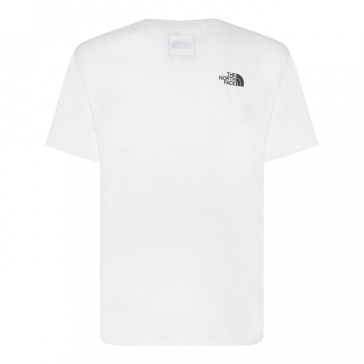 White Logo Print T-Shirt