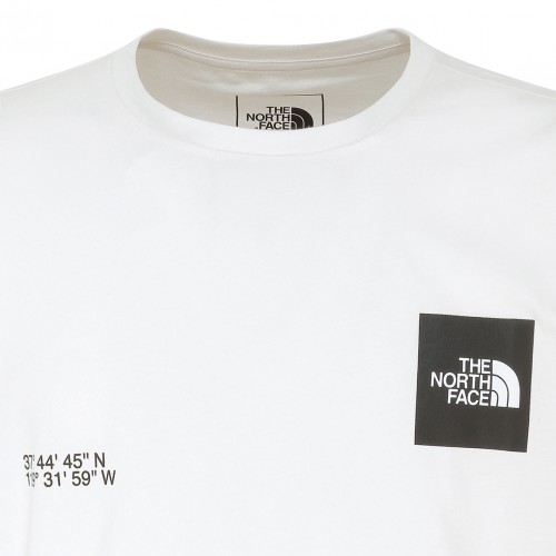 White Logo Print T-Shirt