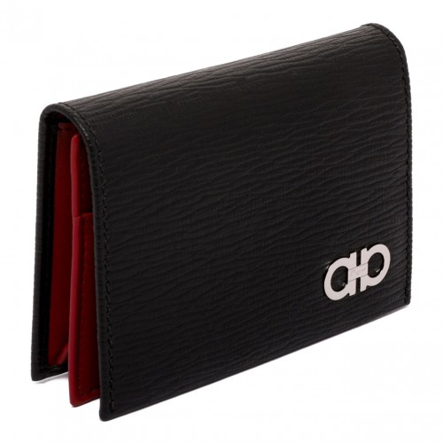 Black Gancini Bifold Cardholder