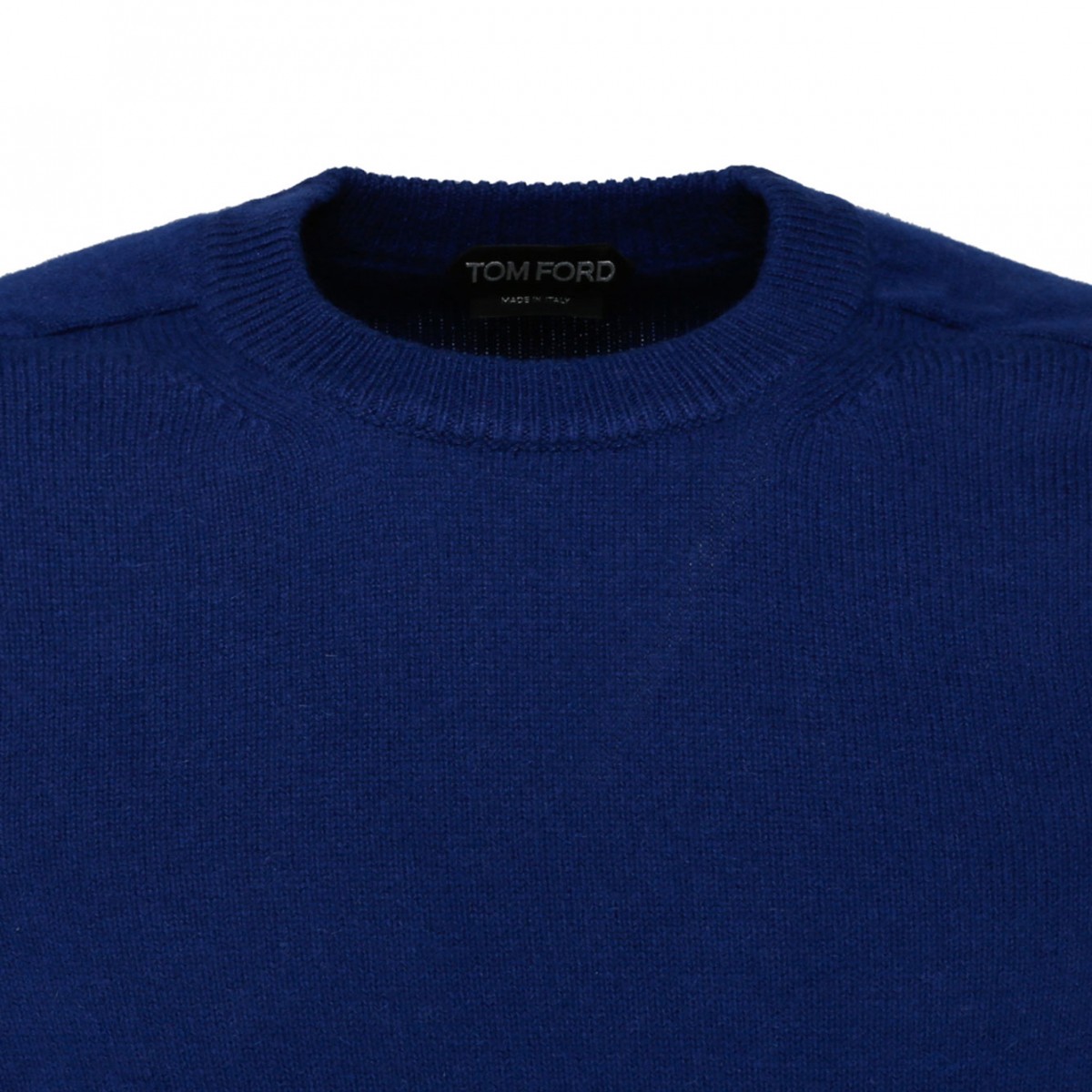 Dark Blue Cashmere Crewneck Jumper
