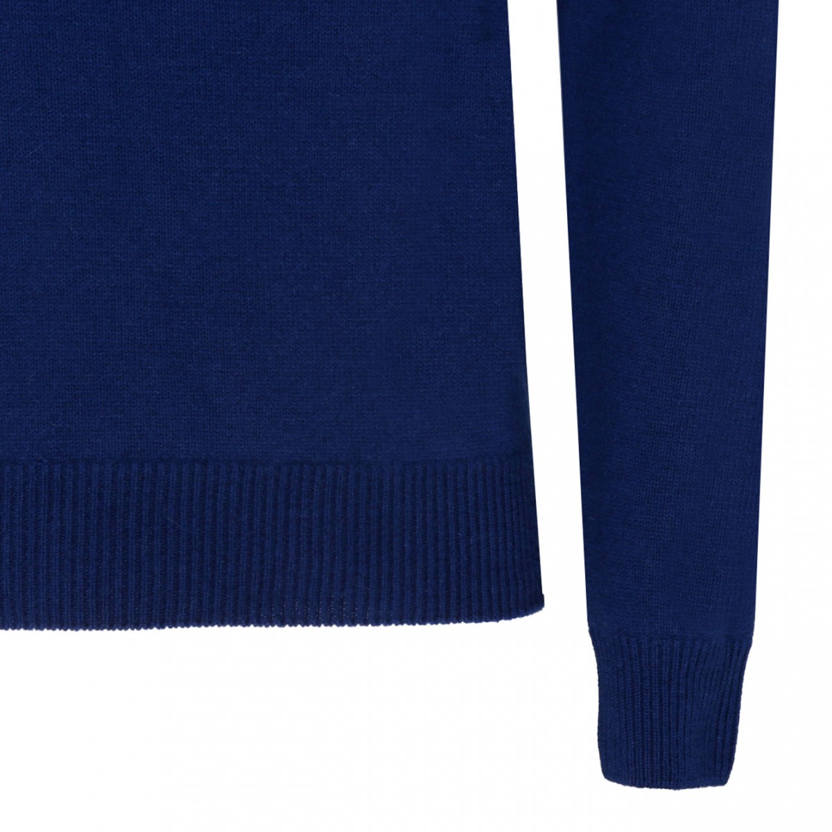 Dark Blue Cashmere Crewneck Jumper