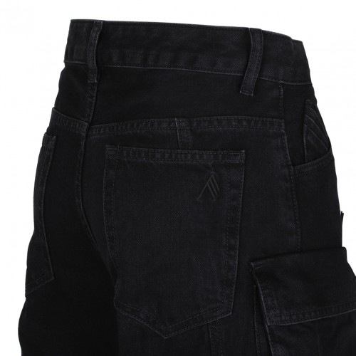 Black Fern Cargo Jeans