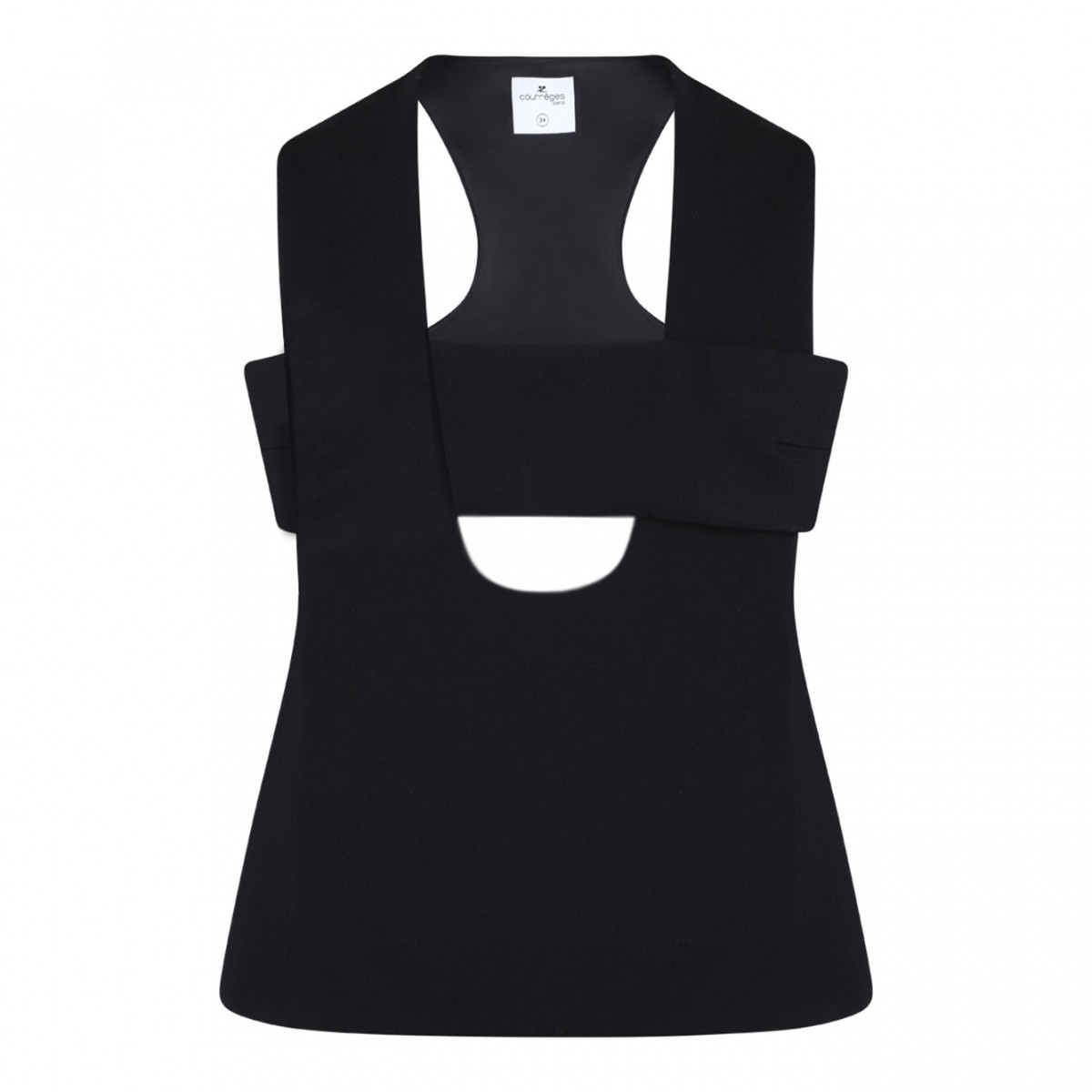 Black Infinity Tank Top