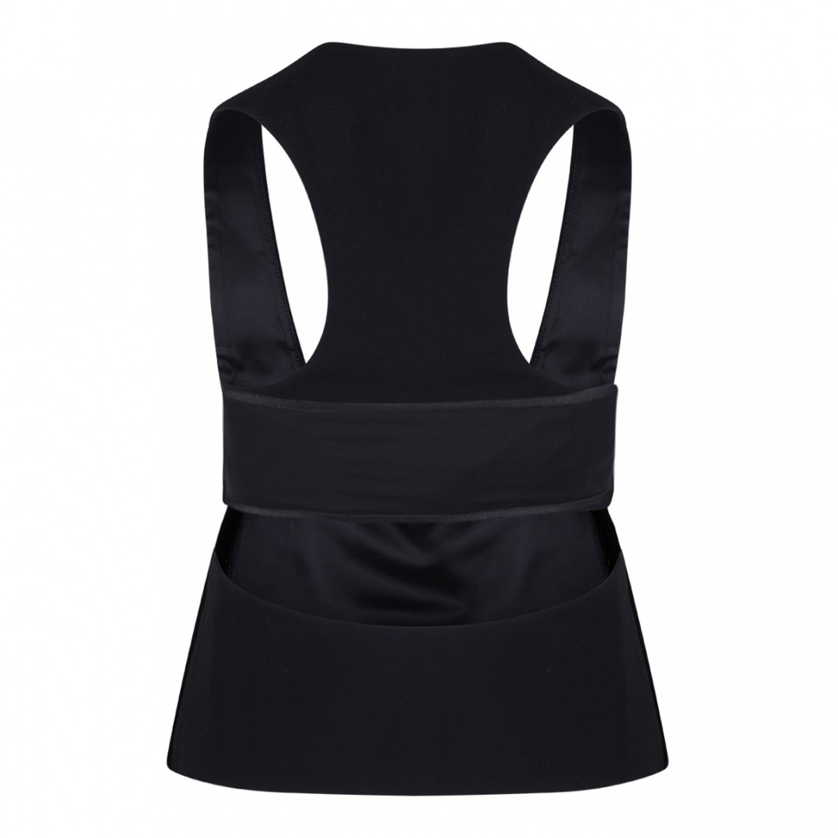 Black Infinity Tank Top