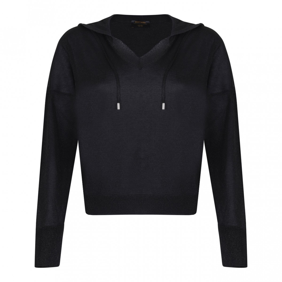 Black Knitted Pullover