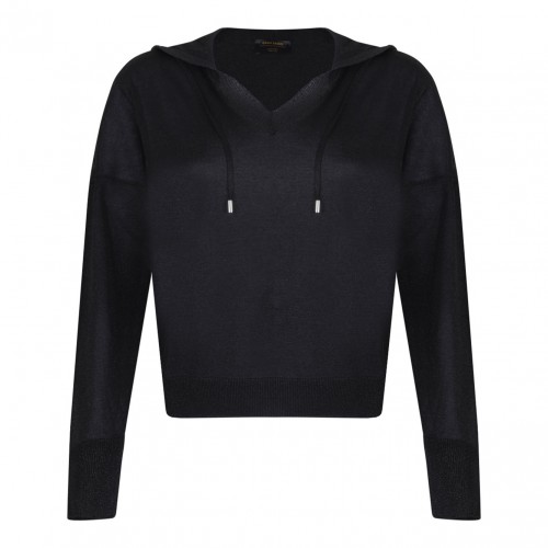 Black Knitted Pullover
