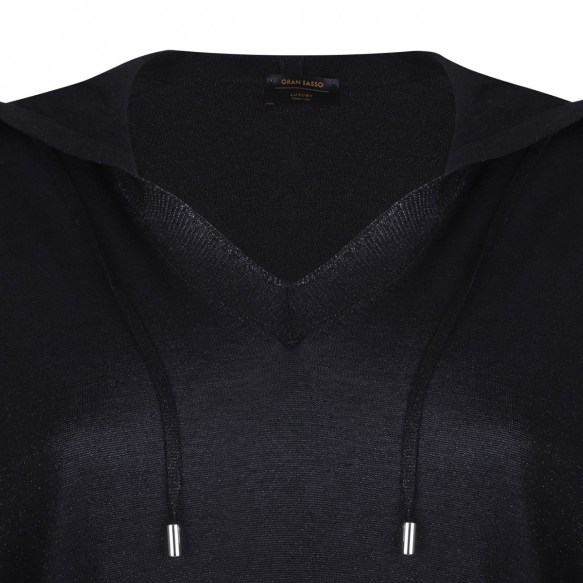 Black Knitted Pullover