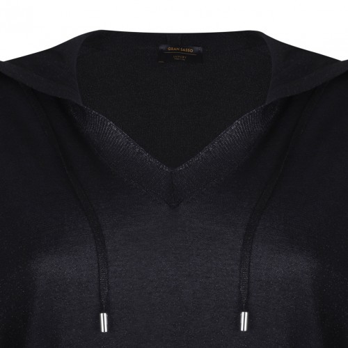 Black Knitted Pullover