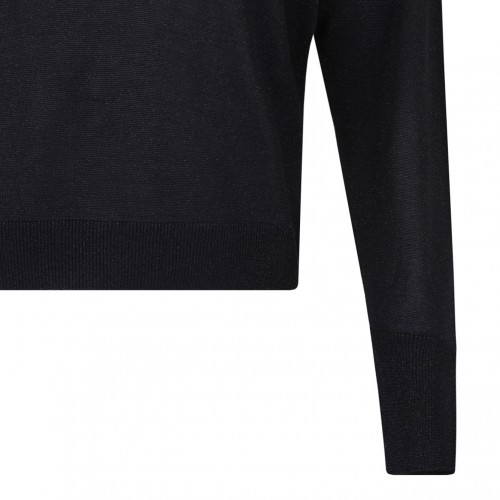 Black Knitted Pullover